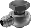 Tight-Space 37° Flared Fittings for Aluminum Tubing