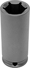 Image of Product. Front orientation. Sockets. Continuous-Duty 6-Point Sockets, Deep Clearance.