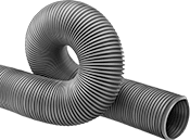 Image of Product. Front orientation. Duct Hose and Fittings. Extra-Flexible Duct Hose for Fumes.