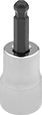 Image of Product. Front orientation. Bit Sockets. Ball-End Hex Bit Sockets .