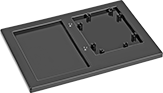 Image of Product. Front orientation. Development Board Holders.