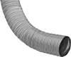 Flexible Duct Hose for Corrosive Fumes