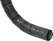 Image of Product. Front orientation. Duct Hose and Fittings. High-Temperature Duct Hose for Dust.
