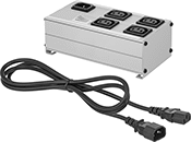 Image of Product. Bottom orientation. Outlet Strips. Interference-Limiting Electronic Equipment Outlet Strips.