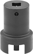 Image of Product. Front orientation. Drum Plug Sockets. Square Drive Drum Plug Sockets.