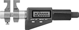 Image of Product. Front orientation. Inside Hole Micrometers. Digital Inside Hole Micrometers with Jaw, Anvil Tip.