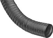 Image of Product. Front orientation. Duct Hose and Fittings. High-Temperature Duct Hose for Fumes, Hose with Unfinished Ends.