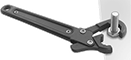 Image of ProductInUse. Front orientation. Box Wrenches. Snap-Open Ratcheting Box Wrench Sets .