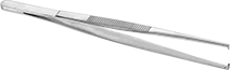 Image of Product. Front orientation. Tweezers. Tweezers, Standard Toothed Tips.
