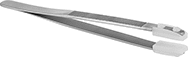 Image of Product. Front orientation. Tweezers. Tweezers, Standard Square Tips, Nylon-Coated Tip.