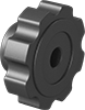 Comfort-Grip Threaded Through-Hole Knobs