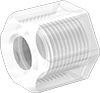 Nuts with Built-In Sleeve for High-Temperature Compression Tube Fittings for Food and Beverage