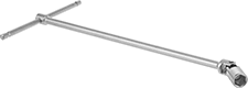 Image of Product. Front orientation. Socket Wrenches. Flex-Head T-Handle Socket Wrenches, 6-Point Opening.