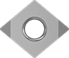Cubic Boron Nitride Lathe Tool Inserts for Hardened Steel