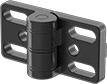 Image of Product. Front orientation. T-Slotted Framing and Fittings. Hinges for T-Slotted Framing, Hinges with Slots.