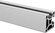 Image of Product. Front orientation. T-Slotted Framing and Fittings. T-Slotted Framing Rails, Single Corner Two Slot Rails.