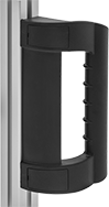 Image of ProductInUse. Front orientation. T-Slotted Framing and Fittings. Handles for T-Slotted Framing, Offset Handles, Sure-Grip Offset.