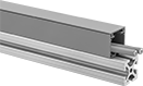 Image of Product. Front orientation. T-Slotted Framing and Fittings. Cable Holders for T-Slotted Framing, Wire Duct, Solid.