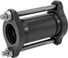 High-Pressure Iron and Steel Clamp-On Pipe Fittings for Drinking Water