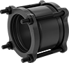 High-Pressure Iron and Steel Clamp-On Pipe Fittings for Drinking Water