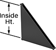 Image of Product. Front orientation. Contains Annotated. Protective Caps. Corner Caps.