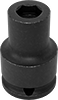 Fastener-Holding 6-Point Impact Sockets