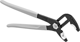 Image of Product. Front orientation. Adjustable Pliers. Nonmarring Adjustable Pliers, V-Jaw with Nylon Jaw Pad, Cushion Grip.