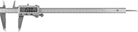 Image of Product. Front orientation. Calipers. Coolant-Resistant Digital Calipers.