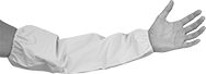 Image of ProductInUse. Front orientation. Arm Sleeves. Chemical-Resistant Arm Sleeves.