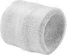 Image of Product. Front orientation. Sweatbands. Wrist Sweatbands, Style A.