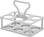 Image of Product. Front orientation. Bottle Carriers. Tote Trays for Bottles , Style B.