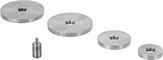 Image of Product. Bottom orientation. Thickness Gauge Weights.