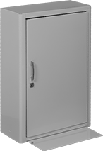 Image of Product. Style B. Front orientation. Cabinets. Wall-Mount Shelf Cabinets, Stationary, Assembled, Style B.