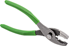 Image of Product. Green Grip. Front orientation. Slip-Joint Pliers. High-Visibility Slip-Joint Pliers.