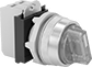 Image of Product. Front orientation. Lever Switches. Plastic 30 mm Panel-Mount Lever Switches, Illuminated.