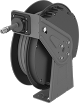 Image of Product. Front orientation. Hose Reels. Corrosion-Resistant Reels with Lightweight Air Hose.