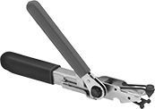 Image of Product. Front orientation. Hose Clamp Installation Tools. Medium Duty Installation Tools for Low-Profile Band Clamps for Firm Hose.