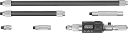 Image of Product. Front orientation. Inside Hole Micrometers. Mitutoyo Digital Inside Hole Micrometers.