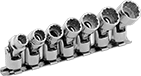 Image of Product. Front orientation. Sockets. 12-Point Flex Socket Sets.