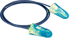 Image of Product. Front orientation. Earplugs. Metal-Detectable Earplugs , Cord, Bullet.