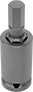 Image of Product. Bottom orientation. Bit Sockets. Continuous-Duty Hex Bit Sockets .
