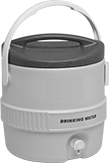 Image of Product. Front orientation. Beverage Dispensers. Beverage Coolers, Drinking Water, Top Handle.