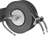 Image of Product. Front orientation. Hose Reels. Reels with Double Lightweight Air Hose.
