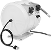 Enclosed Reels with Lightweight Air Hose and Electric Cord