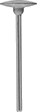 Image of Product. Front orientation. Grinding Bits. Miniature Rubber-Cushioned Abrasive Grinding Bits for Metals, Style 2.