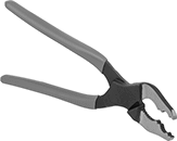 Image of Product. Cushion Grip and 20° Head Angle. Front orientation. Gas Fitting Pliers. Gas Fitting Pliers with 20° Head Angle, Cushion Grip.