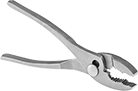 Image of Product. Plain Grip. Front orientation. Slip-Joint Pliers. Slip-Joint Pliers, Steel, Plain Grip.