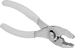 Image of Product. Cushion Grip. Front orientation. Slip-Joint Pliers. Corrosion-Resistant Slip-Joint Pliers, Stainless Steel, Cushion Grip.