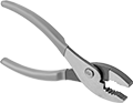 Image of Product. Cushion Grip. Front orientation. Slip-Joint Pliers. Slip-Joint Pliers, Steel, Cushion Grip.