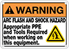 Illustrated Electrical Hazard Signs